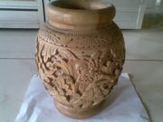 Art Handycrafts of Indah Creation(Bali)Balinese carving pot