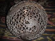 Dragon coconut shell carving